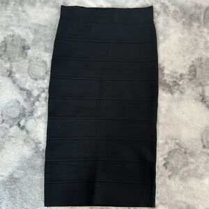 BCBGMAXAZRIA Long Pencil Skirt
